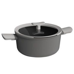 Anthropologie’s BergHOFF Leo 10 Inch Non-Stick 4.6 Quart Covered Stockpot